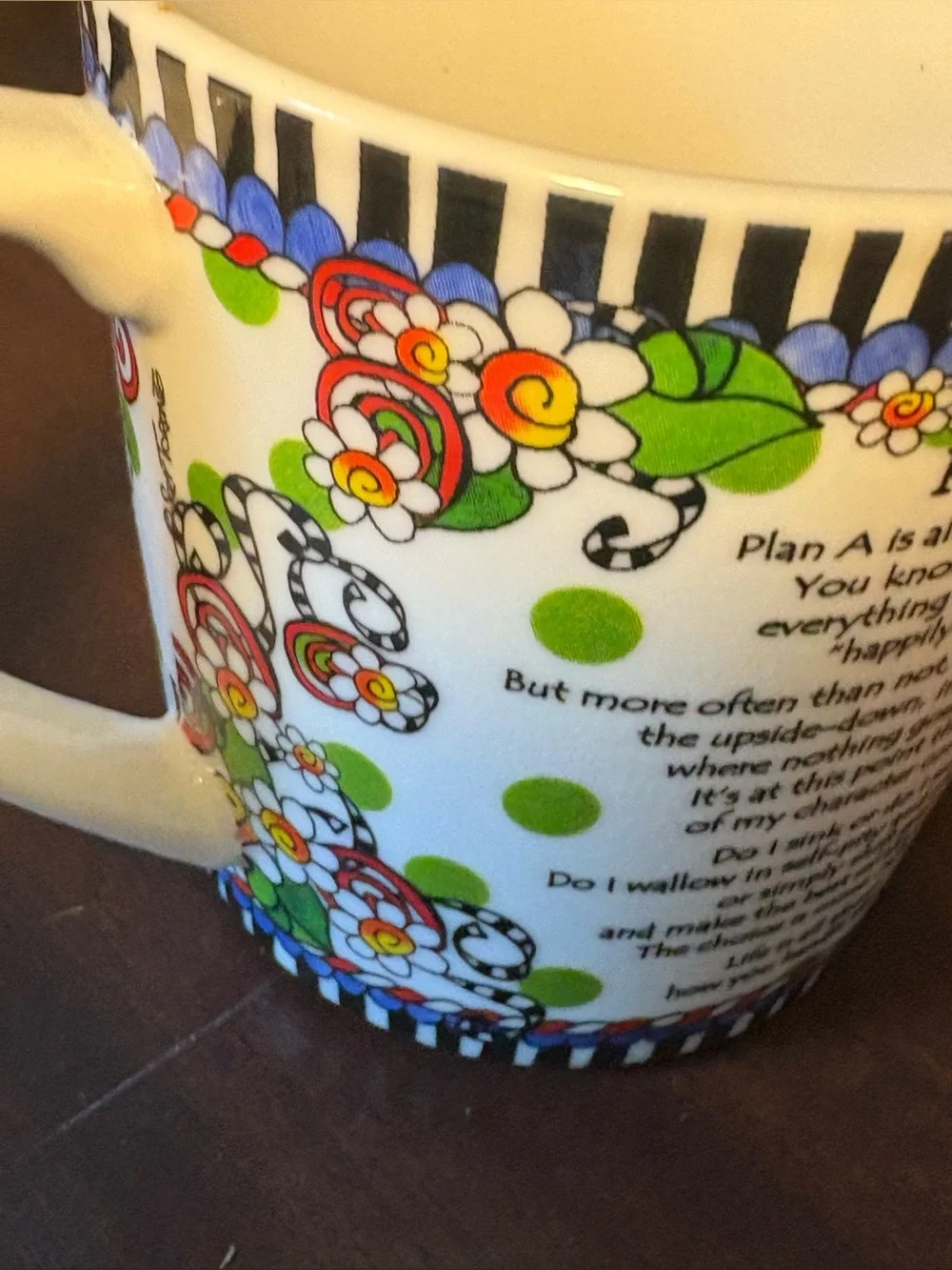 Suzy Toronto Life Plan B Coffee Mug Red Head